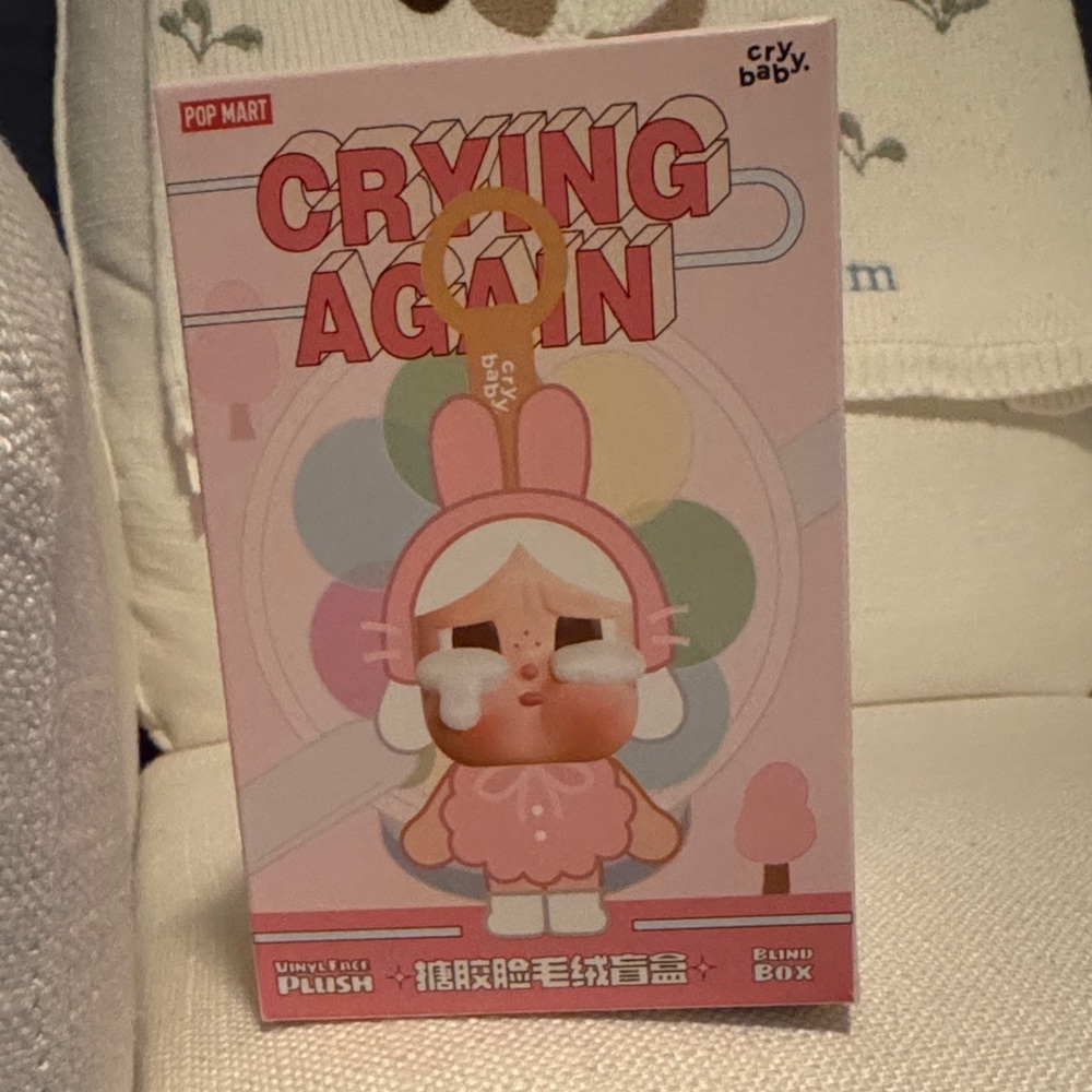 I’LL GIVE YOU ALL MY LOVE
CRYING AGAIN
POP MART